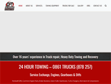 Tablet Screenshot of dieselperformance.co.za